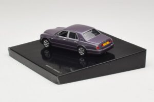 Bentley Arnage T Grey Violet Minichamps 1:43 BL384 Metal - imagen 3 de 4