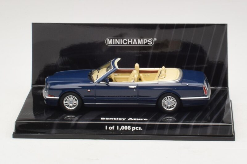 Bentley Azure Azul Minichamps 1:43 Bentley Azure Azul Minichamps 1:43 436139931 Metal