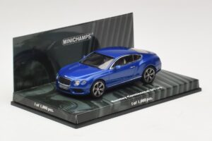 Bentley Continental GT V8 Azul Metalizado Minichamps 1:43 436139982 Metal - imagen 2 de 4