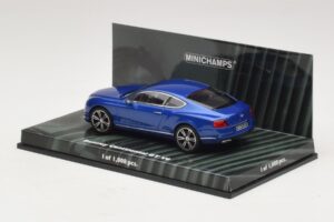 Bentley Continental GT V8 Azul Metalizado Minichamps 1:43 436139982 Metal - imagen 3 de 4