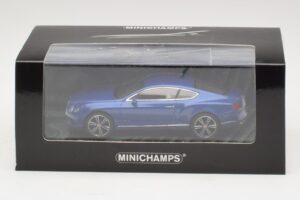 Bentley Continental GT V8 Azul Metalizado Minichamps 1:43 436139982 Metal - imagen 4 de 4