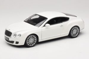 Bentley Continental GT Blanco Caja De Repuesto Minichamps 1:18 100139621-R1 Metal