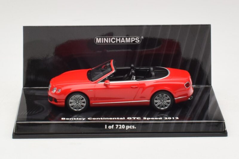 Bentley Continental GTC Speed Rojo Minichamps 1:43 Bentley Continental GTC Speed Rojo Minichamps 1:43 436139061 Metal