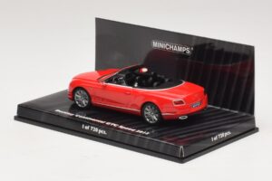 Bentley Continental GTC Speed Rojo Minichamps 1:43 436139061 Metal - imagen 3 de 4