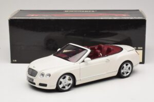 Bentley Continental GTC Blanco Caja De Repuesto Minichamps 1:18 100139032-R1 Metal - imagen 8 de 8