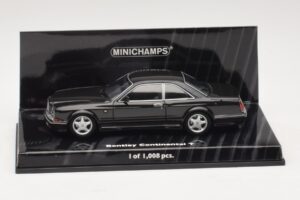 Bentley Continental T Negro Minichamps 1:43 436139941 Metal
