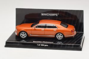 Bentley Mulsanne Naranja Metalizado Minichamps 1:43 Bentley Mulsanne Naranja Metalizado Minichamps 1:43 436139902 Metal