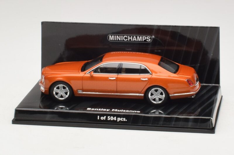 Bentley Mulsanne Naranja Metalizado Minichamps 1:43 Bentley Mulsanne Naranja Metalizado Minichamps 1:43 436139902 Metal