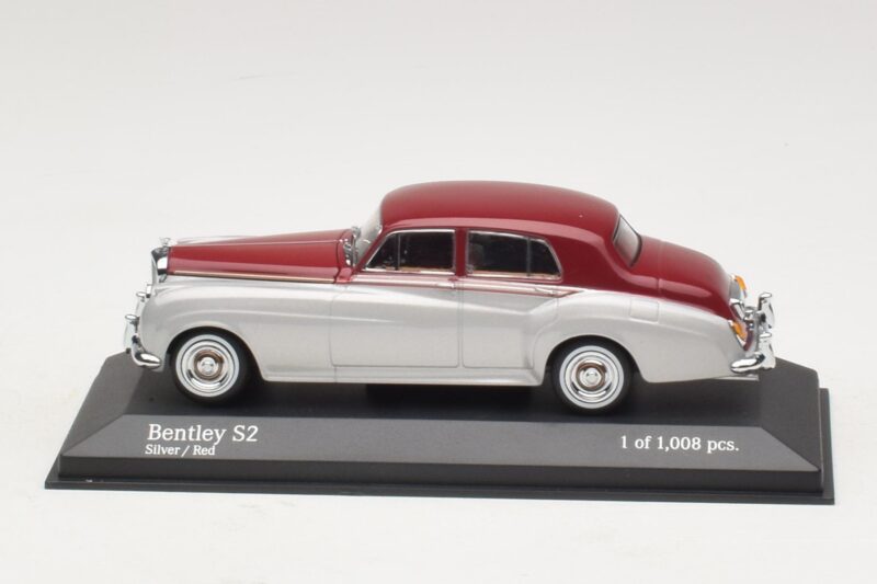 Bentley S2 Plata Rojo Minichamps 1:43 Bentley S2 Plata Rojo Minichamps 1:43 403139953 Metal