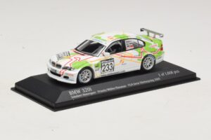 BMW 320i E46 #233 A. Priaulx / J. Muller Schubert Motorsport VLN Nurburgring 2005 Minichamps 1:43 400052433 Metal - imagen 2 de 4