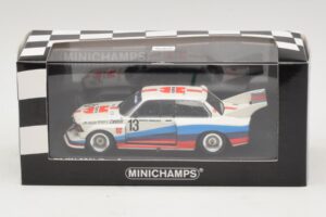 BMW 320i Group 5 #13 M. Winkelhock DRM 1977 Minichamps 1:43 400772313 Metal - imagen 4 de 4