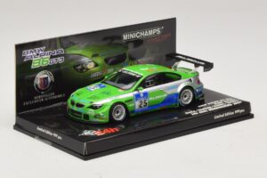 BMW Alpina B6 GT3 #25 24 Hours of Nürburgring 2009 Minichamps 1:43 437092625 Metal - imagen 2 de 5