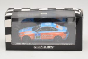 BMW M235i Team Adrenalin #308 Fischer / Zils 24 Hours of Nurburgring 2014 Minichamps 1:43 437142408 Metal - imagen 4 de 4
