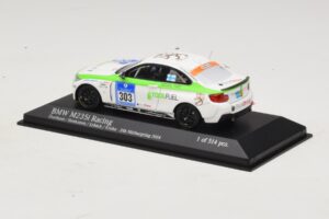 BMW M235i ToolFuel #303 Krohn 24 Hours of Nurburgring 2014 Minichamps 1:43 437142403 Metal - imagen 3 de 4