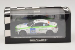 BMW M235i ToolFuel #303 Krohn 24 Hours of Nurburgring 2014 Minichamps 1:43 437142403 Metal - imagen 4 de 4