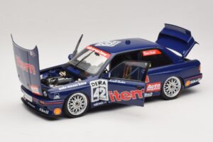BMW M3 E30 Auto Maass #42 H. Becker DTM 1992 Minichamps 1:18 180922042 Metal - imagen 2 de 8