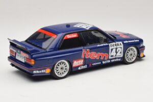 BMW M3 E30 Auto Maass #42 H. Becker DTM 1992 Minichamps 1:18 180922042 Metal - imagen 3 de 8