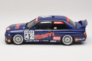 BMW M3 E30 Auto Maass #42 H. Becker DTM 1992 Minichamps 1:18 180922042 Metal - imagen 4 de 8