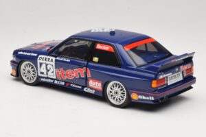 BMW M3 E30 Auto Maass #42 H. Becker DTM 1992 Minichamps 1:18 180922042 Metal - imagen 7 de 8