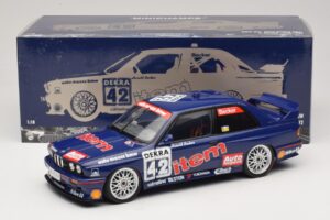 BMW M3 E30 Auto Maass #42 H. Becker DTM 1992 Minichamps 1:18 180922042 Metal - imagen 8 de 8