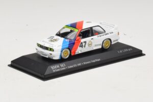 BMW M3 E30 M-Team Linder #47 Vogt / Herger Winners ETC Zolder 1987 Minichamps 1:43 430872047 Metal - imagen 2 de 4