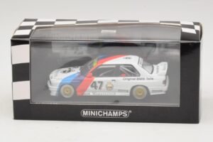 BMW M3 E30 M-Team Linder #47 Vogt / Herger Winners ETC Zolder 1987 Minichamps 1:43 430872047 Metal - imagen 4 de 4
