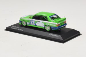 BMW M3 E30 Michelin #23 C. Oberndorfer DTM 1988 Minichamps 1:43 430882023 Metal - imagen 3 de 4