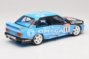 BMW M3 E30 Omega #11 W. Hoy BTCC Champion 1991 Minichamps 1:18 180912011 Metal - imagen 3 de 8