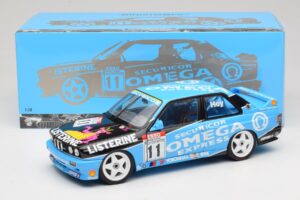 BMW M3 E30 Omega #11 W. Hoy BTCC Champion 1991 Minichamps 1:18 180912011 Metal - imagen 8 de 8