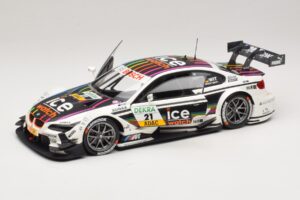 BMW M3 E92 DTM #21 M. Wittmann BMW Team MTEK 2013 Minichamps 1:18 100132221 Metal - imagen 2 de 8
