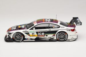 BMW M3 E92 DTM #21 M. Wittmann BMW Team MTEK 2013 Minichamps 1:18 100132221 Metal - imagen 4 de 8