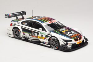BMW M3 E92 DTM #21 M. Wittmann BMW Team MTEK 2013 Minichamps 1:18 100132221 Metal - imagen 6 de 8