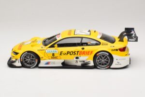BMW M3 E92 DTM #8 D. Werner BMW Team Schnitzer 2012 Minichamps 1:18 100122208 Metal - imagen 4 de 8