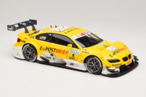 BMW M3 E92 DTM #8 D. Werner BMW Team Schnitzer 2012 Minichamps 1:18 100122208 Metal - imagen 6 de 8