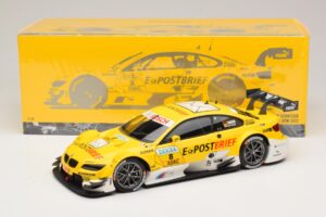 BMW M3 E92 DTM #8 D. Werner BMW Team Schnitzer 2012 Minichamps 1:18 100122208 Metal - imagen 8 de 8