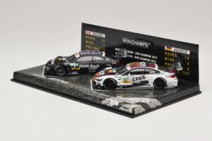 BMW M3 & M4 DTM Champions Set B. Spengler / M. Wittmann 2012 & 2014 Minichamps 1:43 412020723 Metal - imagen 3 de 5