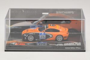 BMW Z4 GT3 Black Falcon #176 24 Hours of Nürburgring 2009 Minichamps 1:43 437092776 Metal - imagen 4 de 5