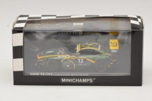 BMW Z4 GT3 Saudi Falcons #12 Al Faisal / Binladen 24 Hours of Dubai 2013 Minichamps 1:43 437132412 Metal - imagen 4 de 4