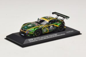 BMW Z4 GT3 Saudi Falcons #24 Al Faisal / Binladen 24 Hours of Dubai 2013 Minichamps 1:43 437132424 Metal - imagen 2 de 4