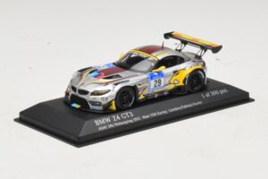 BMW Z4 GT3 VDS Racing #29 B. Leinders / M. Palttala 24 Hours of Nurburgring 2012 Minichamps 1:43 437122929 Metal - imagen 2 de 4