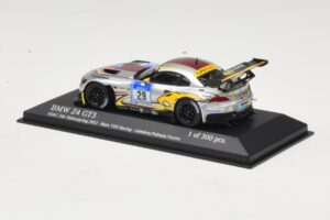 BMW Z4 GT3 VDS Racing #29 B. Leinders / M. Palttala 24 Hours of Nurburgring 2012 Minichamps 1:43 437122929 Metal - imagen 3 de 4