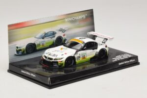 BMW Z4 GT3 Westcoast Racing #52 F. Lestrup ADAC GT Masters 2011 Minichamps 1:43 437112952 Metal - imagen 2 de 5
