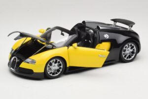 Bugatti Veyron Grand Sport Black Lemon Minichamps 1:18 100110831 Metal - imagen 2 de 8