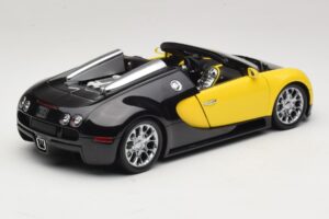 Bugatti Veyron Grand Sport Black Lemon Minichamps 1:18 100110831 Metal - imagen 3 de 8