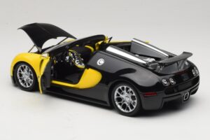 Bugatti Veyron Grand Sport Black Lemon Minichamps 1:18 100110831 Metal - imagen 5 de 8