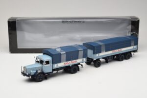 Bussing 8000S13 Pritschenzug Kölner Zucker Minichamps 1:43 499079920 Metal - imagen 5 de 5