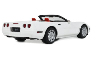 Chevrolet Corvette C4 Descapotable Arctic White GT Spirit 1:18 GT580 Resina - imagen 2 de 5