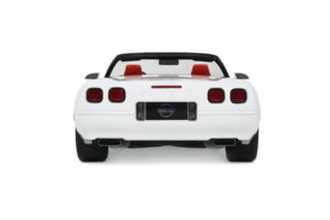 Chevrolet Corvette C4 Descapotable Arctic White GT Spirit 1:18 GT580 Resina - imagen 5 de 5
