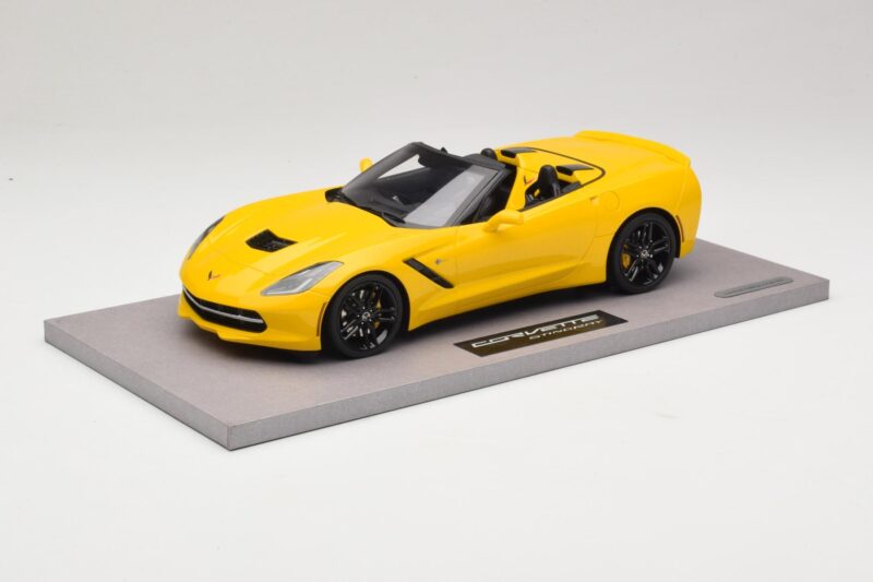 Chevrolet Corvette C7 Velocity Yellow BBR 1:18 BLM1815E Resina
