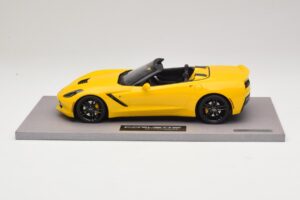 Chevrolet Corvette C7 Velocity Yellow BBR 1:18 BLM1815E Resina - imagen 3 de 6